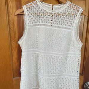 Ted Baker white lace to